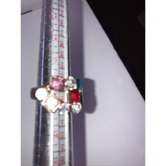 Multi Color Stretch Ring Women One 8 stretchable - Picture 2 of 4